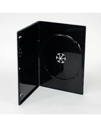 Omot za DVD, CRNI 7mm, DVD-1BS