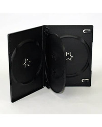Omot za 4 DVD-a, CRNI 14mm, DVD-4