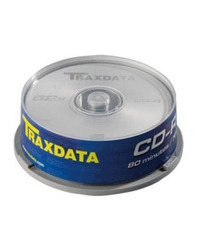 CD-R, TRAXDATA, 80 MIN, 52X, brand cake 25 kom