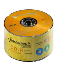 CD-R TRAXDATA, 80 min, 52X, spindle 50 kom, ValuePack
