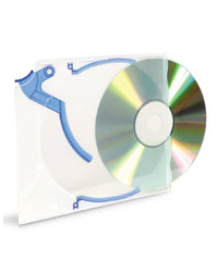 Korice za CD/DVD + 10xKickOut + 10xClips INTENSO