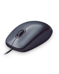 Miš LOGITECH M100, optical, dark, 1000 dpi, 2 tipke, 910-001604/910-005003