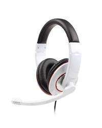 Slušalice sa mikrofonom GEMBIRD MHS-001-GW glossy white