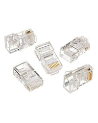 UTP konektor GEMBIRD RJ45, cat.5 8P8C, 30u gold plated, LC-8P8C-001