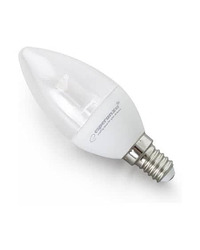 LED sijalica ESPERANZA, C37 LENS E14 5W, warm white, A+, 430 lm, ELL121
