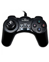 Game Pad TITANUM SAMURAI, PC, USB, black, TG105
