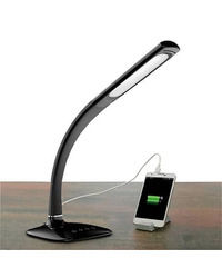 MEDIACOM Led lampa M-LAMPUSBB USB/Punjač 2500-6500 K crna