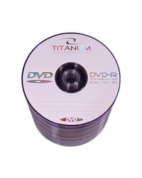 DVD-R TITANUM 4,7 GB X8, spindle 100 kom, 1068
