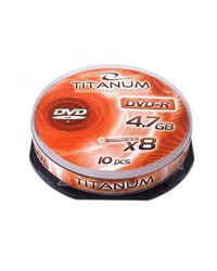 DVD-R TITANUM 4,7 GB X8, CAKE BOX 10 kom, 1071