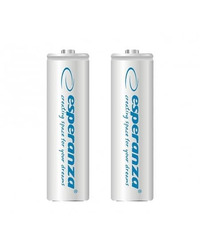 Punjive baterije ESPERANZA RECHARGEABLE Ni-MH  AA 2000MAH 2kom. white, EZA103W