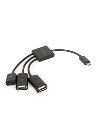 Micro USB HUB OTG GEMBIRD UHB-OTG-02, za mobilne telefone i tablete