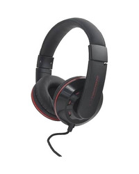 Slušalice ESPERANZA CORAL, volume control, black, EH144K
