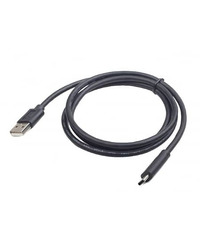 USB 2,0 kabal AM to Type-C AM/CM, 3m, BLACK, GEMBIRD CCP-USB2-AMCM-10