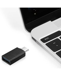 USB 2,0 adapter Type-C CM/AF, BLACK, GEMBIRD A-USB2-CMAF-01