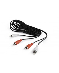 Audio kabl RCA stereo GEMBIRD CCA-2R2R-5M, 5m, RCAx2 to RCAx2