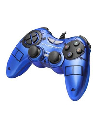 Game Pad ESPERANZA FIGHTER, vibration, PC, USB, blue, EGG105B