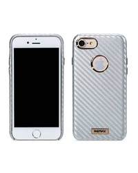 Zaštitna futrola Remax carbon case iPhone 7 silver