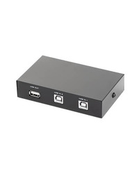 Manual USB data 2port switch 2>1, GEMBIRD, DSU-21