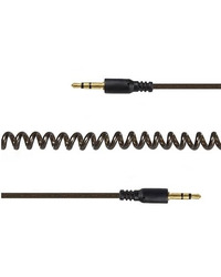 Audio kabl AUX spiralni GEMBIRD, 3,5mm stereo to 3,5mm stereo, 1,8m, CCA-405-6