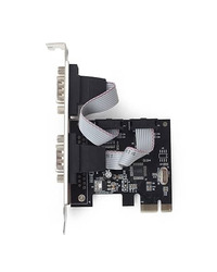 Kontroler 2 serial port PCI-Express GEMBIRD SPC-22, 2 x RS232, low-profile