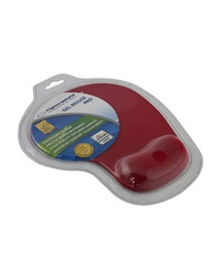 Podloga za miš ESPERANZA, Gel wrist rest, anti-slip, RED, EA137R