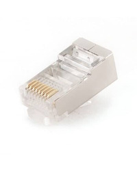 UTP konektor GEMBIRD RJ45, CAT6 gold plated, PLUG6SP/10, 10 kom
