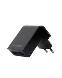 USB punjač GEMBIRD, 2 porta 2,1A, black, EG-U2C2A-02