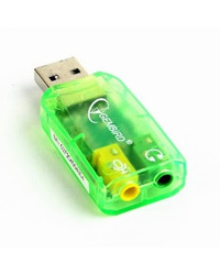 Zvučna kartica GEMBIRD, Virtus, USB 2.0, SC-USB-01