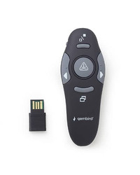 Prezenter + red laser pointer GEMBIRD WP-L-01