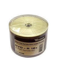 DVD-R TRAXDATA, 4.7GB, 16X, spindle 50 kom, PRINTABLE white