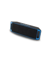 Zvučnik BLUETOOTH ESPERANZA FOLK, FM radio, microSD, USB, black blue, EP126KB