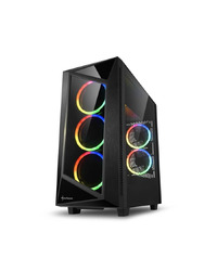 Kućište SHARKOON gaming, rev200, RGB, ATX, ventilator 5x120 mm