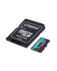 Micro SD card Kingston 128GB CanvasGoPlusr/w 170MB/s/90MB/s with adapter SDCG3/128GB