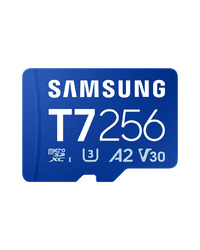 Micro SD card Samsung 256GB T7 Up to 170MBs MB-MB256T/WW