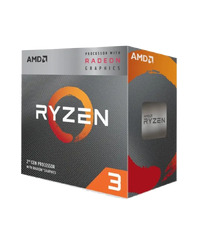 AMD RYZEN 3 3200G AM4 4 CPU cores,4 threads, 3.6GHz,4MB L3,65W,Radeon Vega 8, Tray