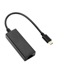 USB adapter kabl Type-C  to LAN, SPEEDLINK USB-C to Ethernet Adapter HQ, SL-180015-BK