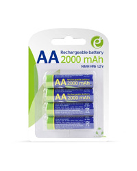 Gembird punjive baterije NiMH AA 4kom 2000mAh, EG-BA-AA20R4-01