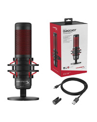 Mikrofon HyperX QuadCast Microphone	 HX-MICQC-BK 4P5P6AA