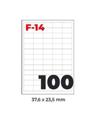 NALJEPNICA 37,6x23,5 FORNAX F-14 ,100/1