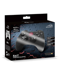 Game Pad SPEEDLINK RAIT Gamepad - Wireless - for PC/PS3/Switch SL-650110-BK