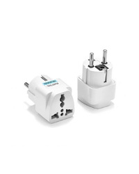 Univerzalni AC strujni adapter UK i US to EU, 3-pin to 2-pin