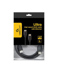 HDMI kabl GEMBIRD, 2 m, Ultra High speed with Ethernet, 8K select series, CC-HDMI8K-2M