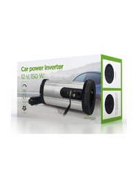 DC-AC inverter za auto GEMBIRD, in12Vout220V 150W EG-PWC150-01