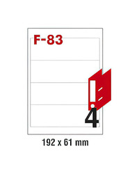 NALJEPNICA 192x61 FORNAX F-83 ,100/1