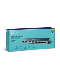 SWITCH TL-SG116 16-Port Gigabit Desktop Switch, 16 × 10/100/1000Mbps Ports