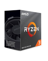 AMD RYZEN 3 4100 AM4 BOX 4 cores, 8 threads, 3.8GHz,4MB L3