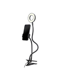 LED Ring GEMBIRD, Selfie ring light with phone holder, LED-RING4-PH-01