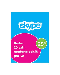 Skype Credits 25$ /Digital