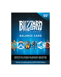 Blizzard gift card 50 EUR