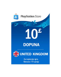Playstation Network - United Kingdom 10L
